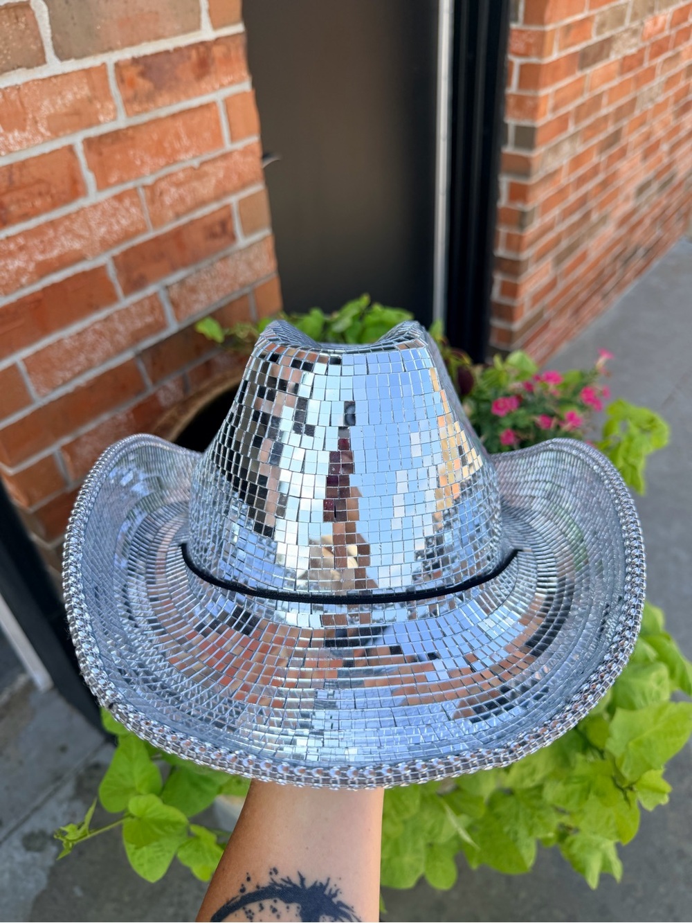 Disco ball Sequin Cowboy Hat